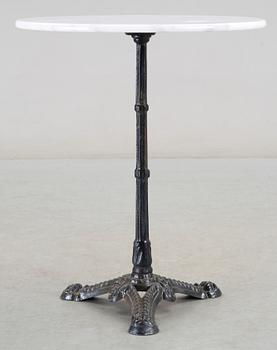 CAFÉBORD, gjutjärn, 1900-talets andra hälft.