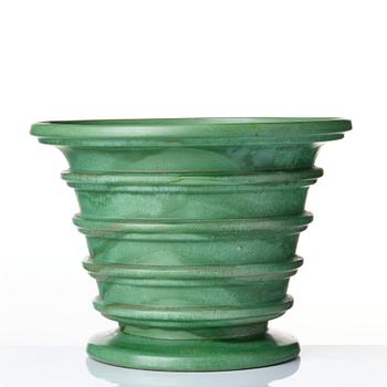 Arthur Percy, a large ceramic garden flower pot, Gefle, Sweden, ca 1930.