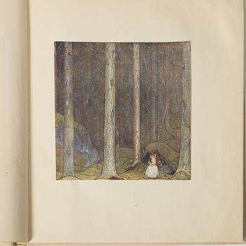 John Bauer, two book, 'Bland tomtar och troll', Åhlén & Åkerlunds förlag, Gothenburg 1912-1915.