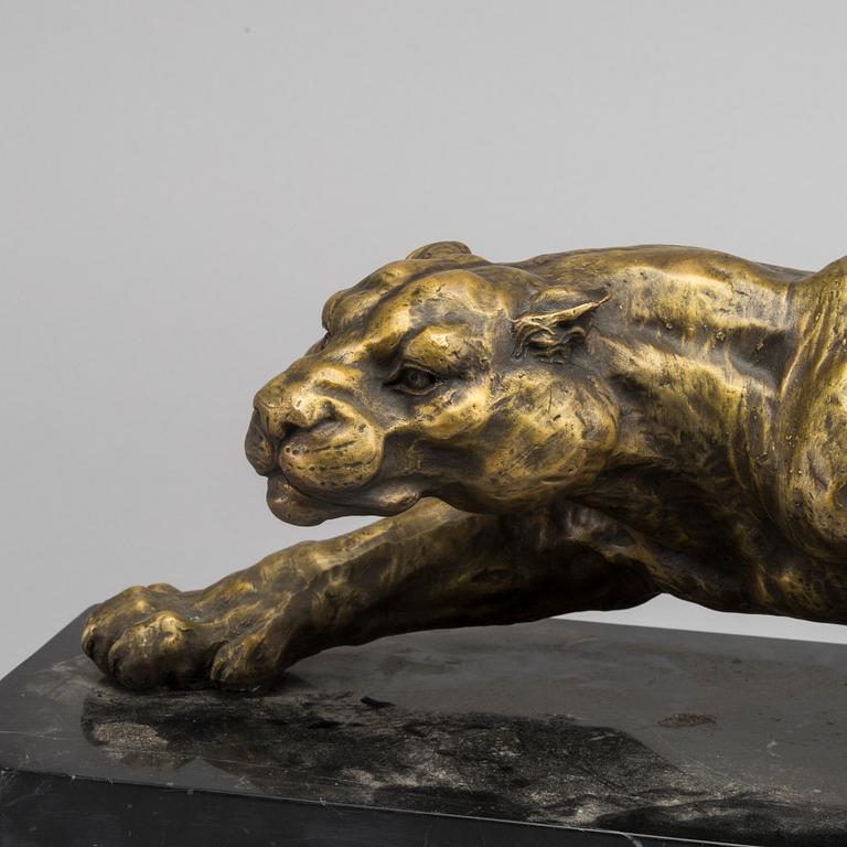 a bronze sculpture, 20th century,