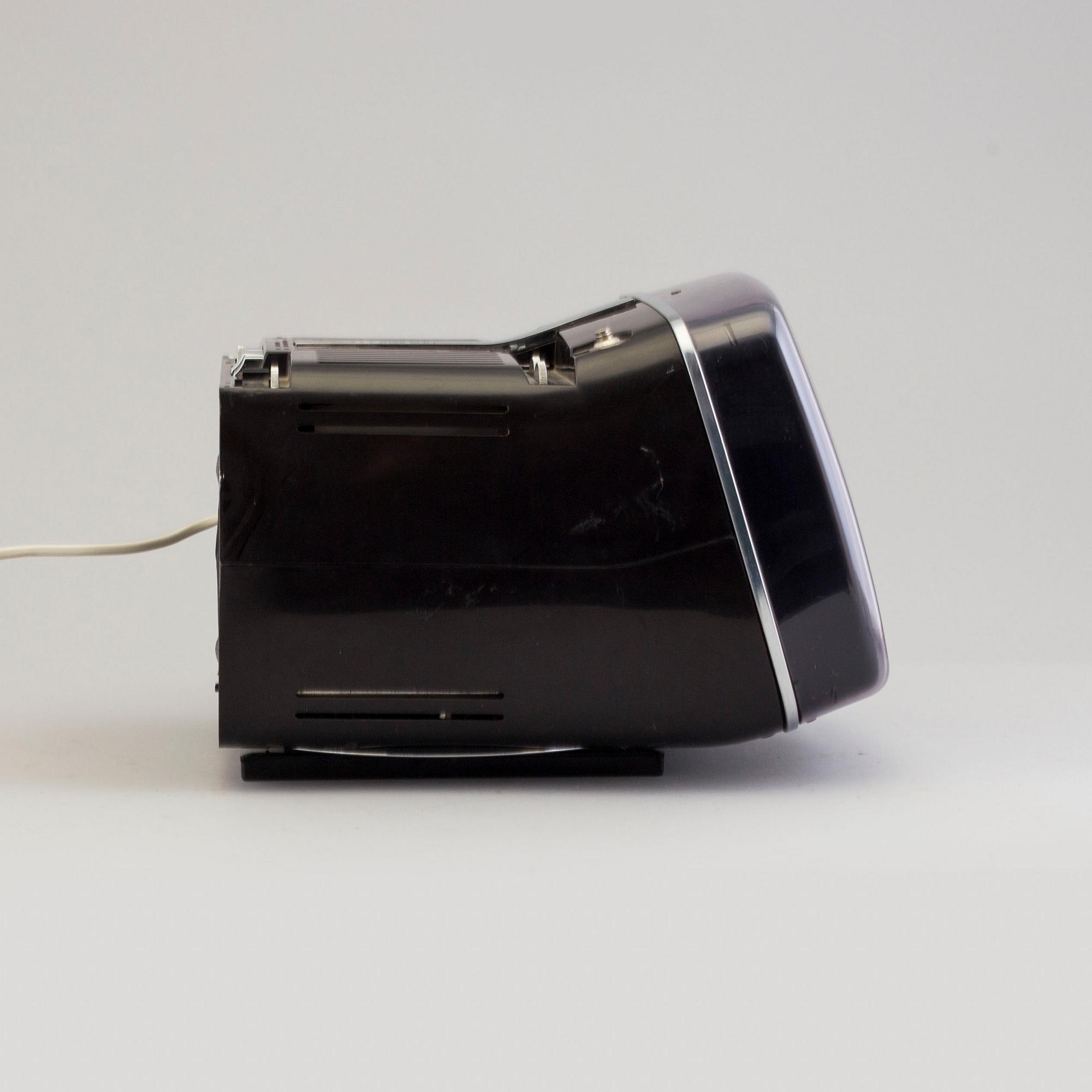 A 'Brionvega' tv by Marco Zanuso & Richard Sapper, Algol, designed 1964.