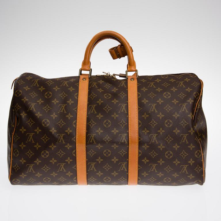 VÄSKA, "Keepall 50", Louis Vuitton.