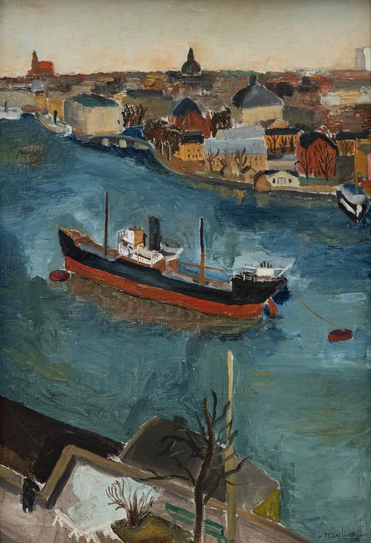 Nisse Lindwall, View towards Kastellholmen from Söder.