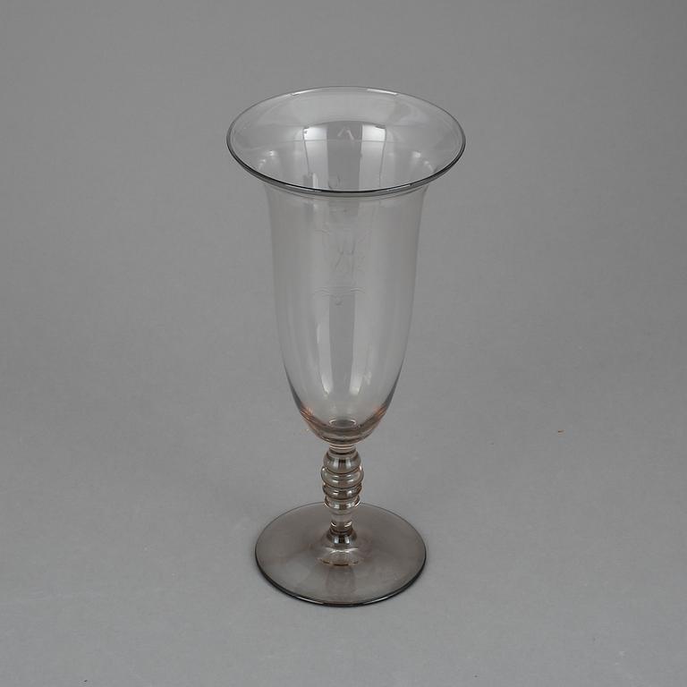 VAS, glas, Edward Hald, Orrefors 1930.