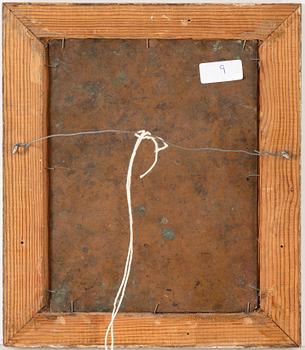 UNKNOWN ARTIST, oil on copper, 19th century.