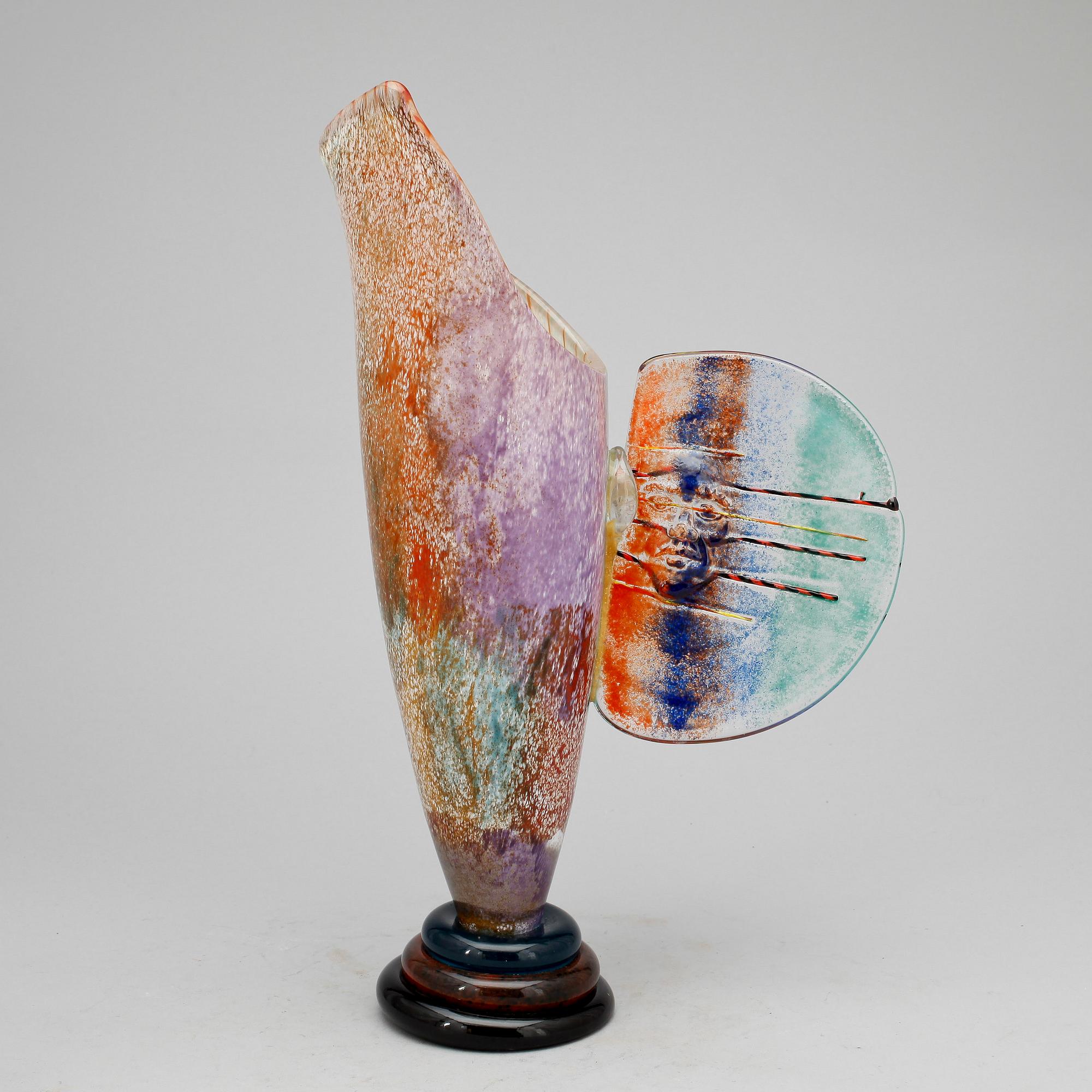 VAS, glas, Kjell Engman, Kosta Boda.