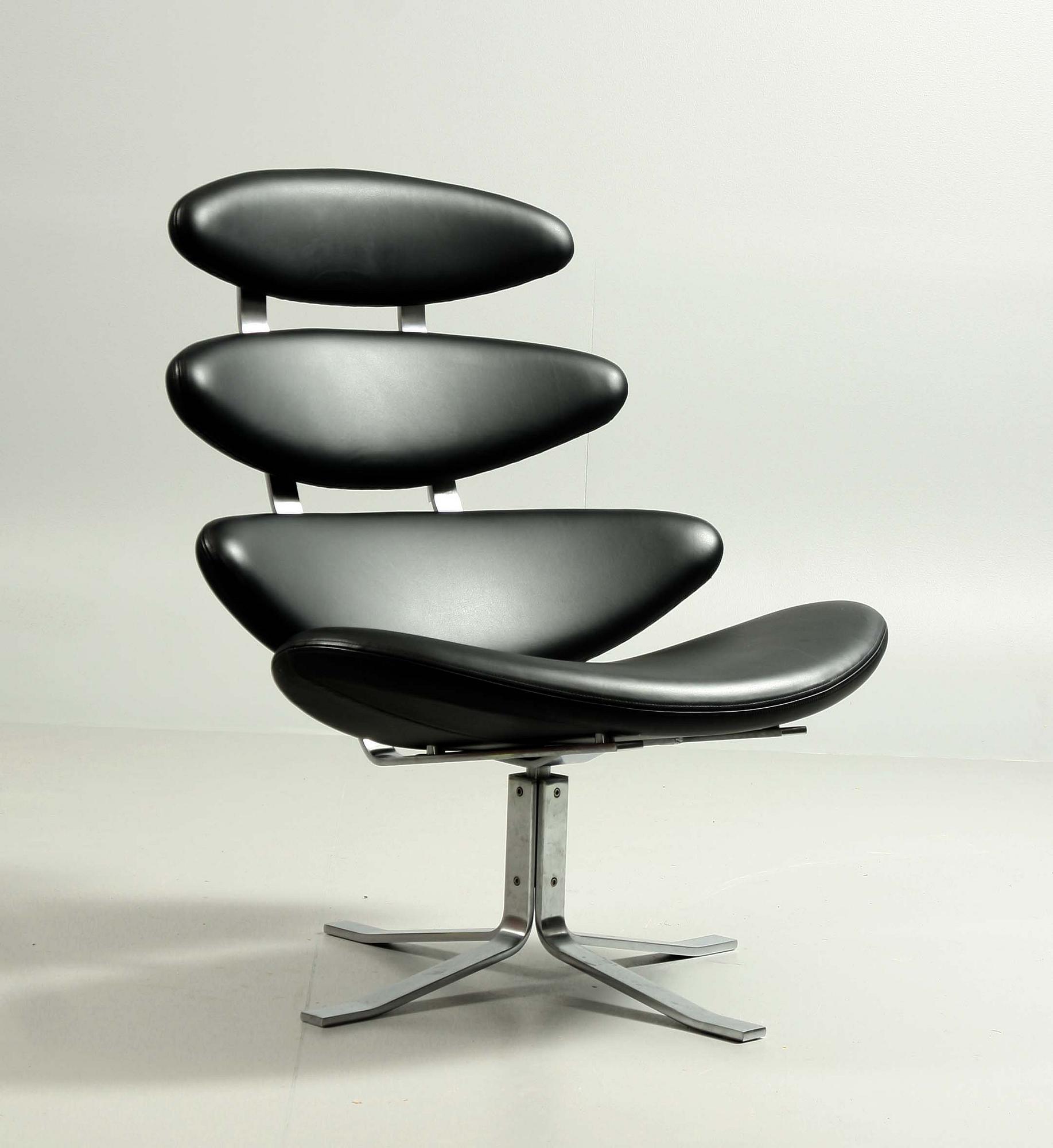 FÅTÖLJ, "Corona", Poul Volther, Eric Jörgensen Möbelfabrik, Danmark.