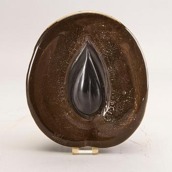 Elna Melusine Jolom, a signed and dated glass sculpture 2013.