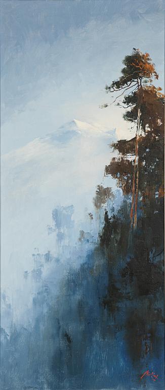 Axel Lind, Alpine Landscape.