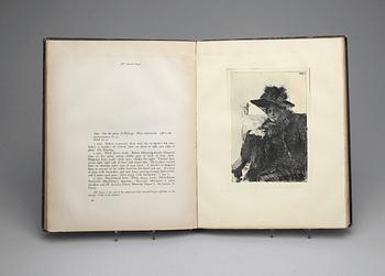 BÖCKER, 2 volymer, Karl Asplund, Zorn´s Engraved Work, A.B Bukowskis Konsthandel, Stockholm, 1920.