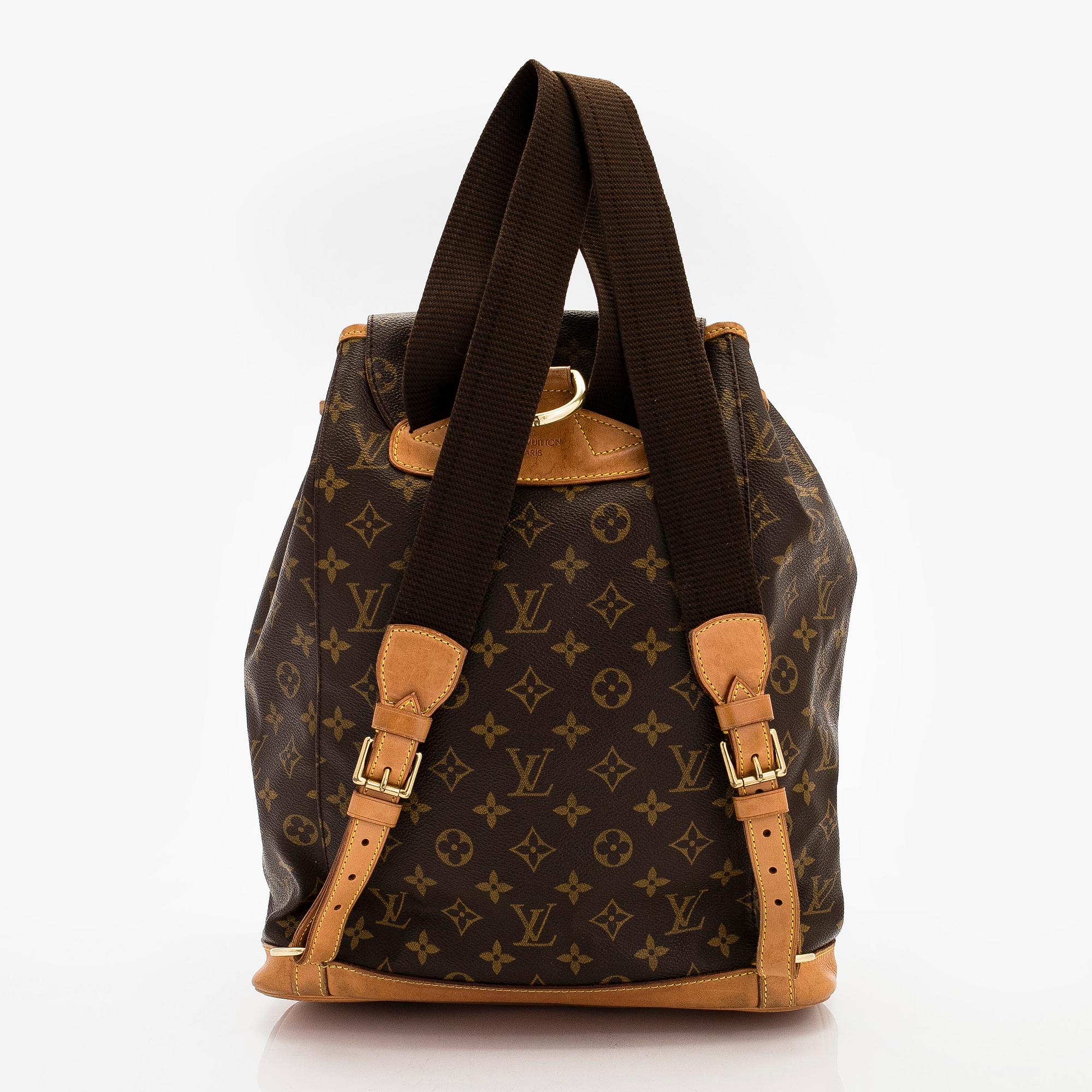Louis Vuitton, a monogram canvas 'Montsouris' backpack.