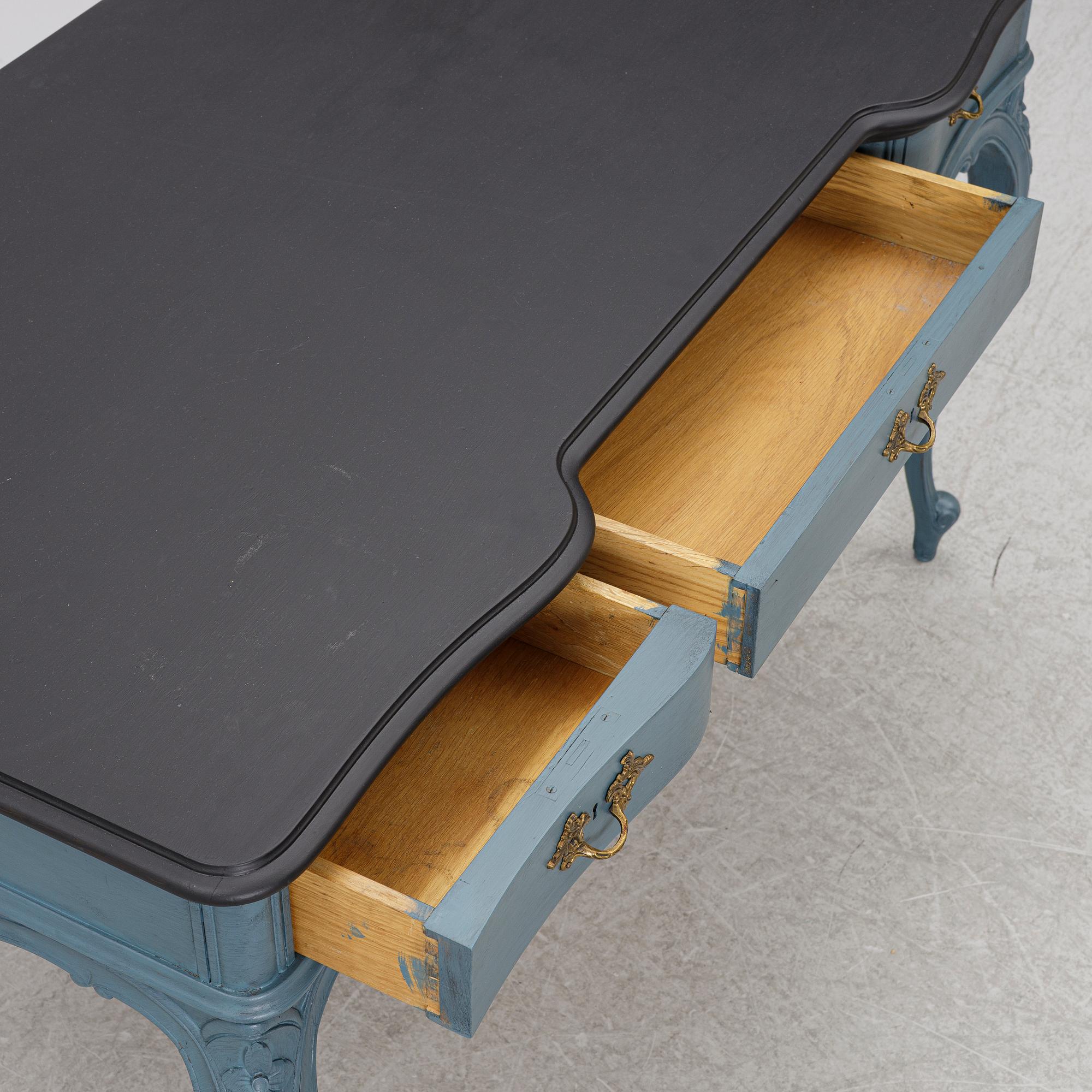 Skrivbord, rokokostil, 1900-talets mitt.