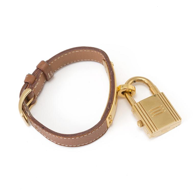 ARMBANDSUR, "Kelly Lock", Hermès.