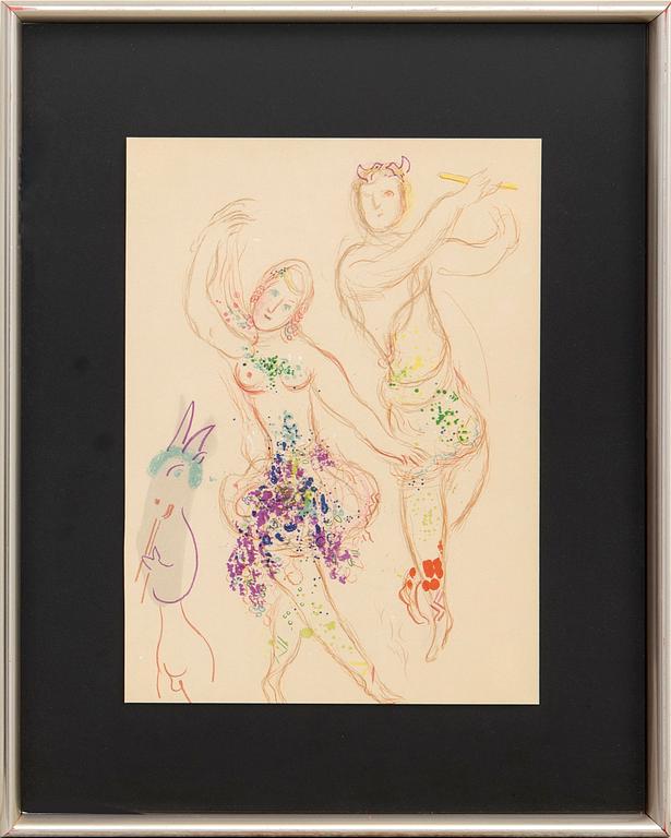 Marc Chagall,  "Le Ballet" 1969.