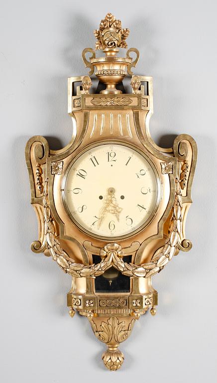 VÄGGPENDYL, gustaviansk stil, 1900-talets första hälft.
