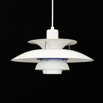 TAKLAMPA, PH-5, Poul Henningsen för Louis Poulsen, Danmark, 1900-talets andra hälft.