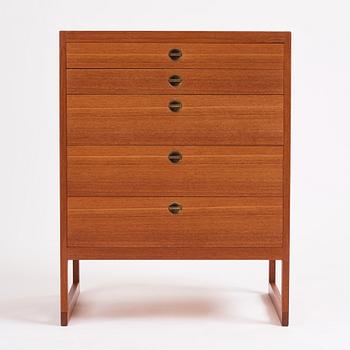 Børge Mogensen, a chest of drawers, P Lauritsen & Son, Denmark, 1950-60s.