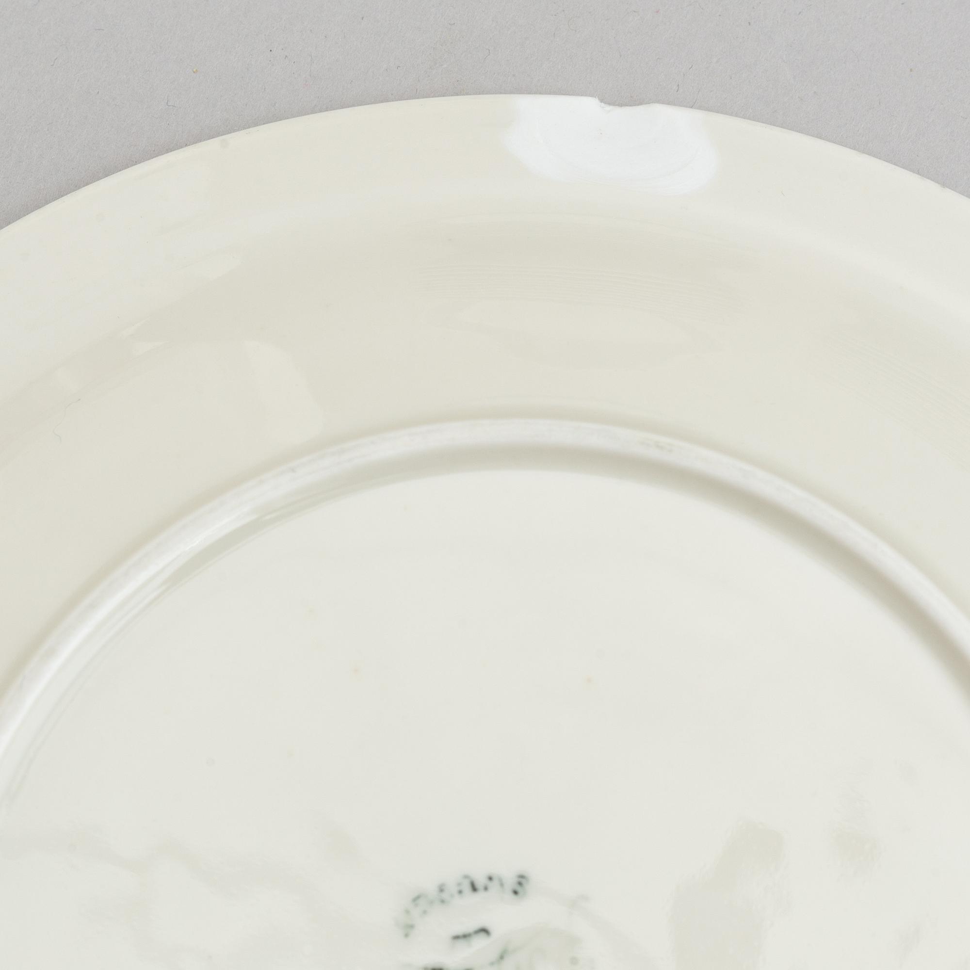 Hertha Bengtson, tallrikar, 44 st, "Koka", Rörstrand.