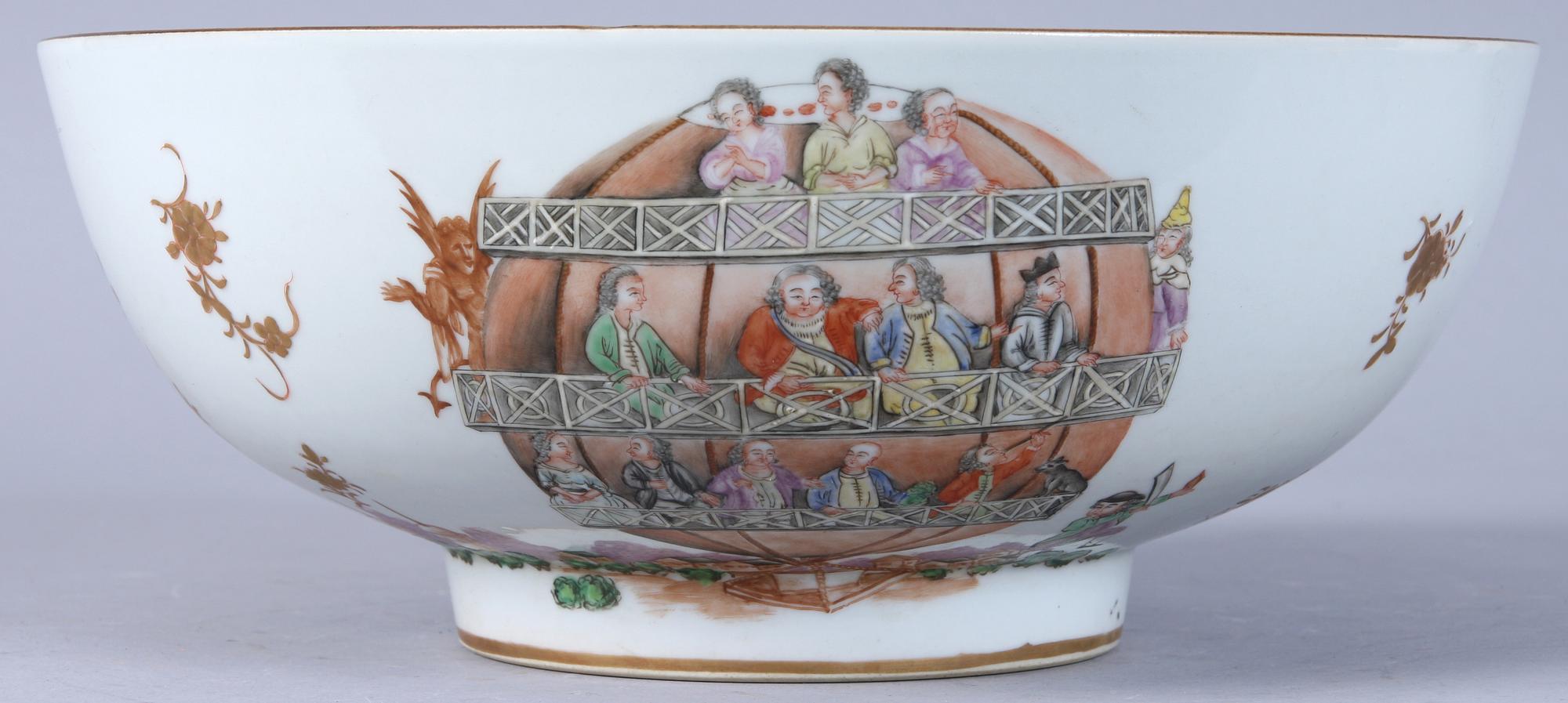 BÅLSKÅL, porslin, troligen Samson.