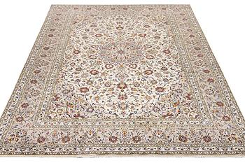 A Keshan carpet, c.. 350 x 250 cm.