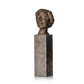 Siri Derkert, Portrait bust of Elin Wägner (1882-1949).