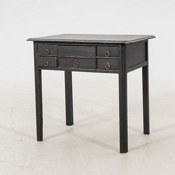 A painted table later part of the 20th century.