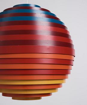 Wilhelm Vest, "Dynamic", a ceiling lamp, Vest Leuchten, Austria, 1960s.