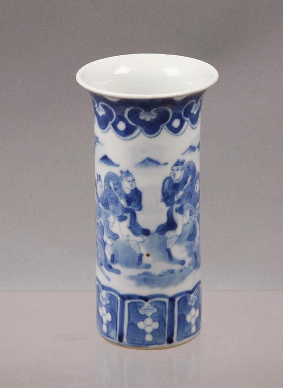 VAS, porslin, Kanxi-stil, Kina 1800-tal.