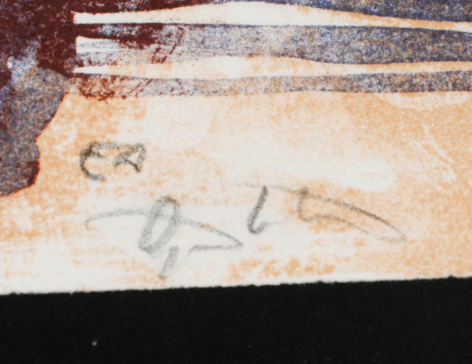 ÖRJAN WIKSTRÖM, 2 st, färglitografier, signerade, en märkt EA, en 5/100.