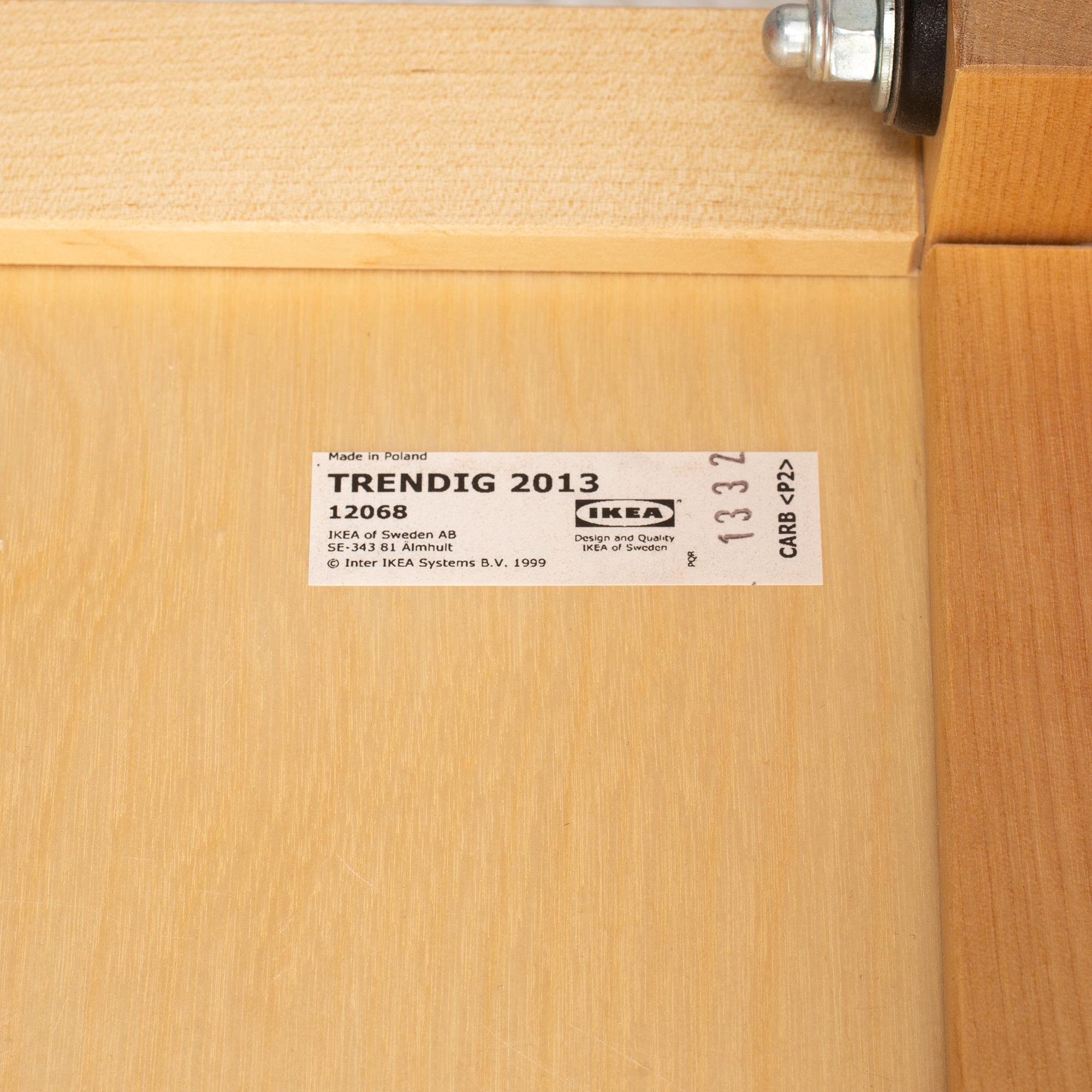 Magnus Engman, a "Trendig 2013" serving trolley, limited edition, IKEA, Sweden, 2014.