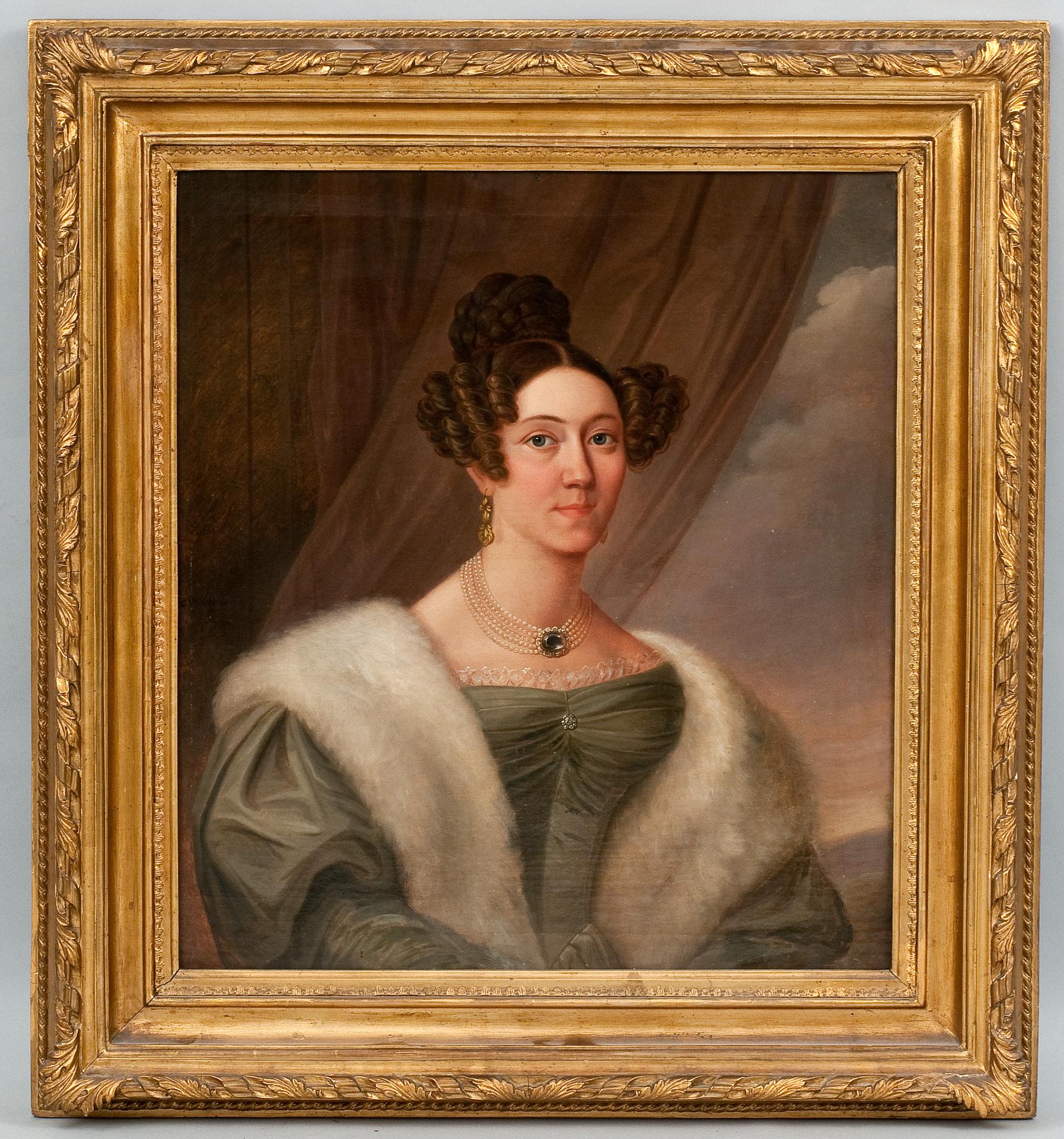 Carl Wilhelm Nordgren, PORTRAIT OF A WOMAN.