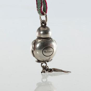 HALSMYCKE, Ole Lynggaard, sterlingsilver. Vikt ca 10 g.