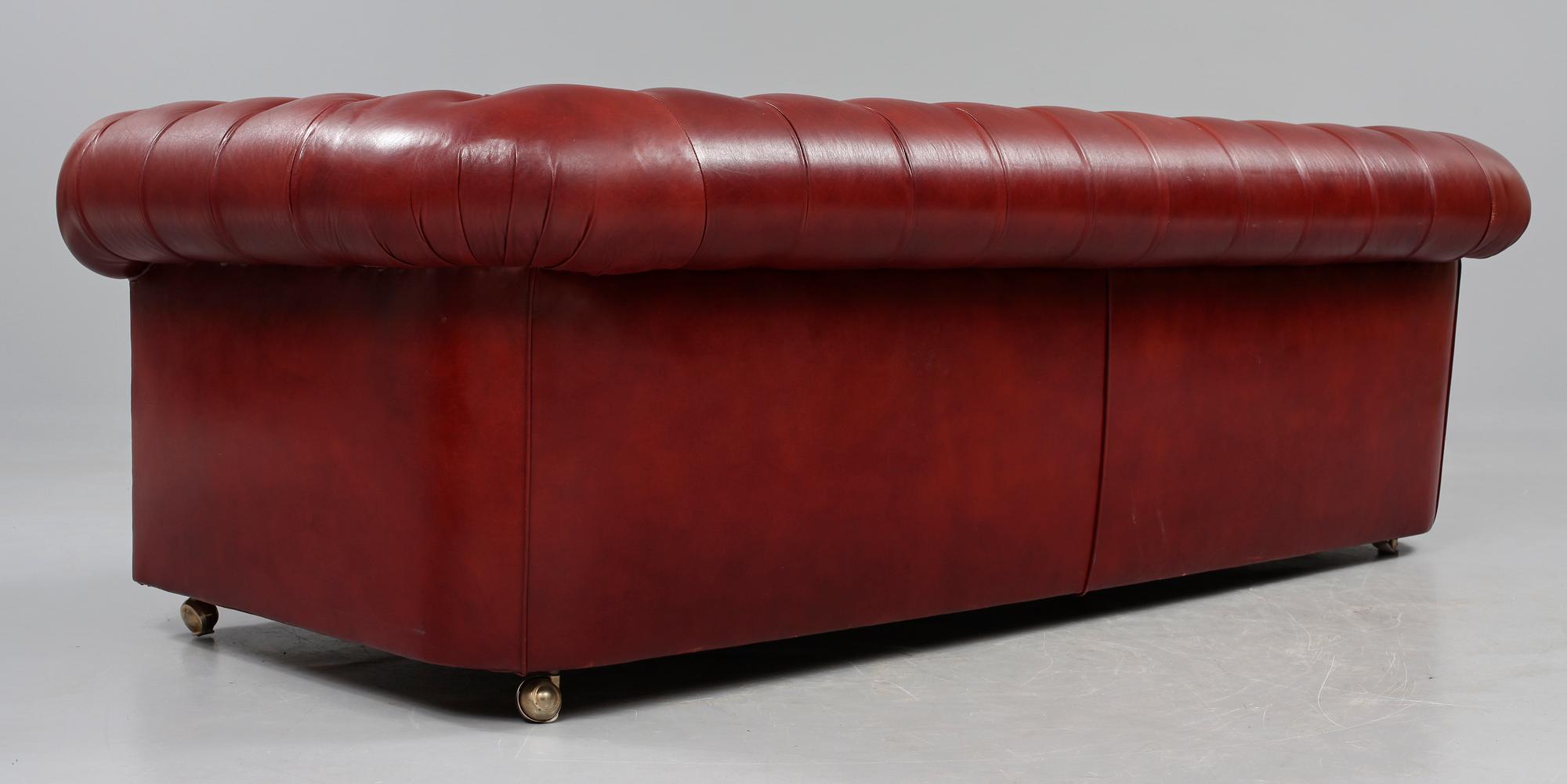 SOFFA, Chesterfieldmodell, 1900-talets andra hälft.