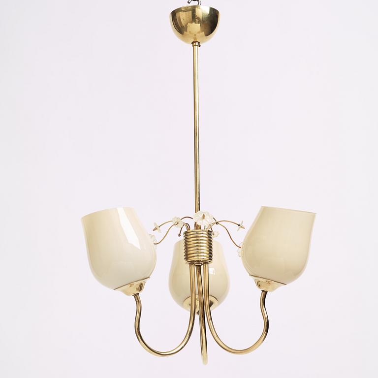 An Itsu, ceiling lamp, model ER 79/3", Finland 1950s.