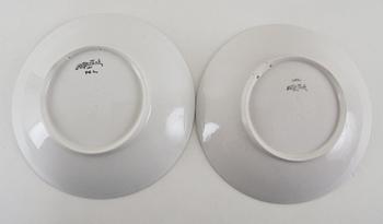 FAT, 2 st, Rörstrand, Nils Emil Lundström resp Karl Lindström.