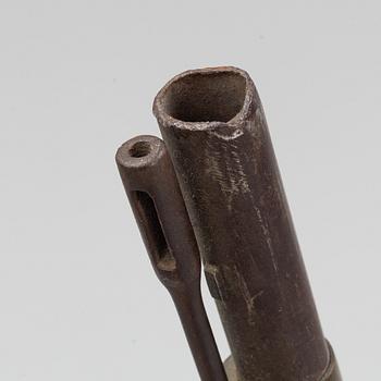 A Swedish military flintlock gun, 1805 pattern.
