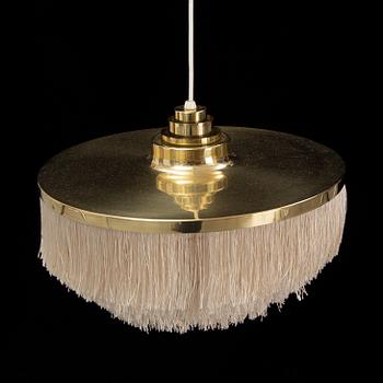 HANS-AGNE JAKOBSSON, a late 20th Cenutry brass ceiling light.
