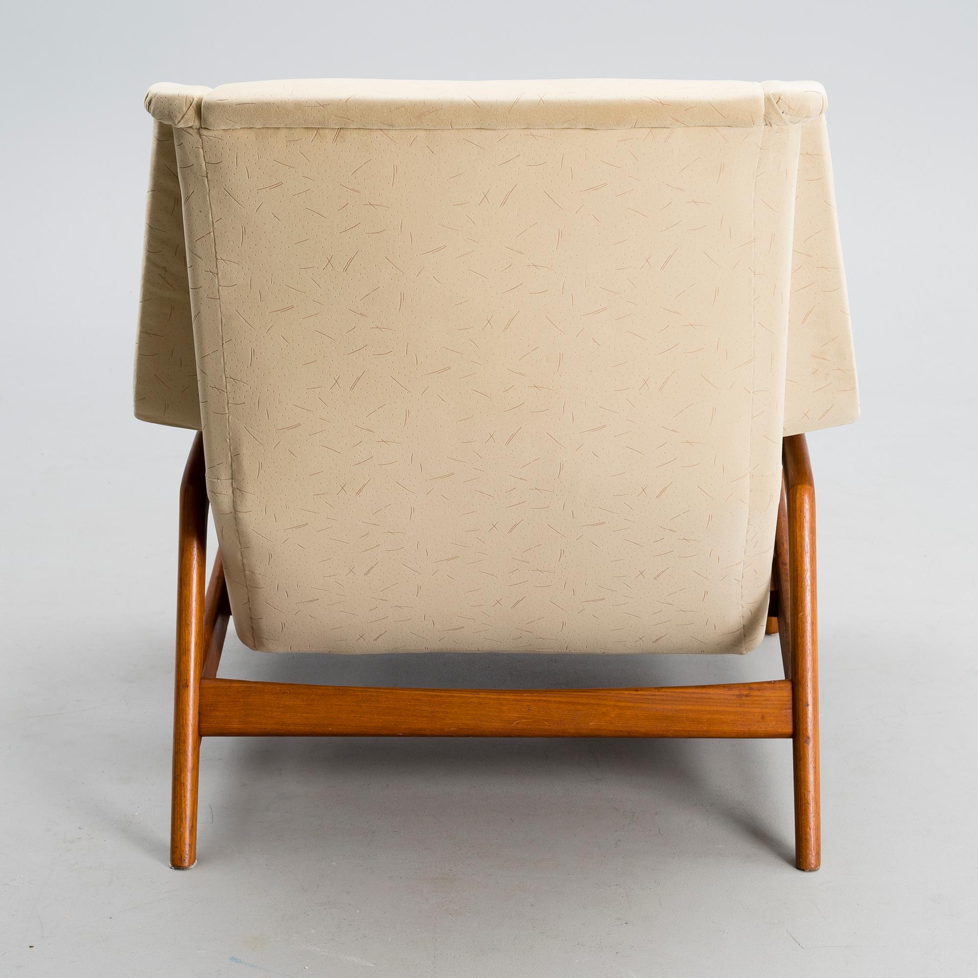 EASY CHAIR, "Profil Set 4", Folke Ohlsson, Dux. Licenced manufacturer Asko, 1960s.