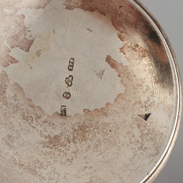 PARTI SILVER, 7 delar, Sverige samt Finland, 1800-talets slut samt 1900-talets första hälft. Total vikt 448 gram.