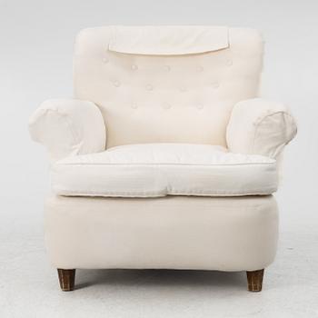 Josef Frank, fåtölj, modell 336, Firma Svenskt Tenn.