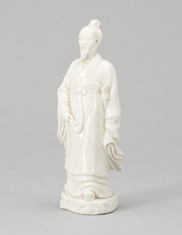 A presumably Meissen figurine.