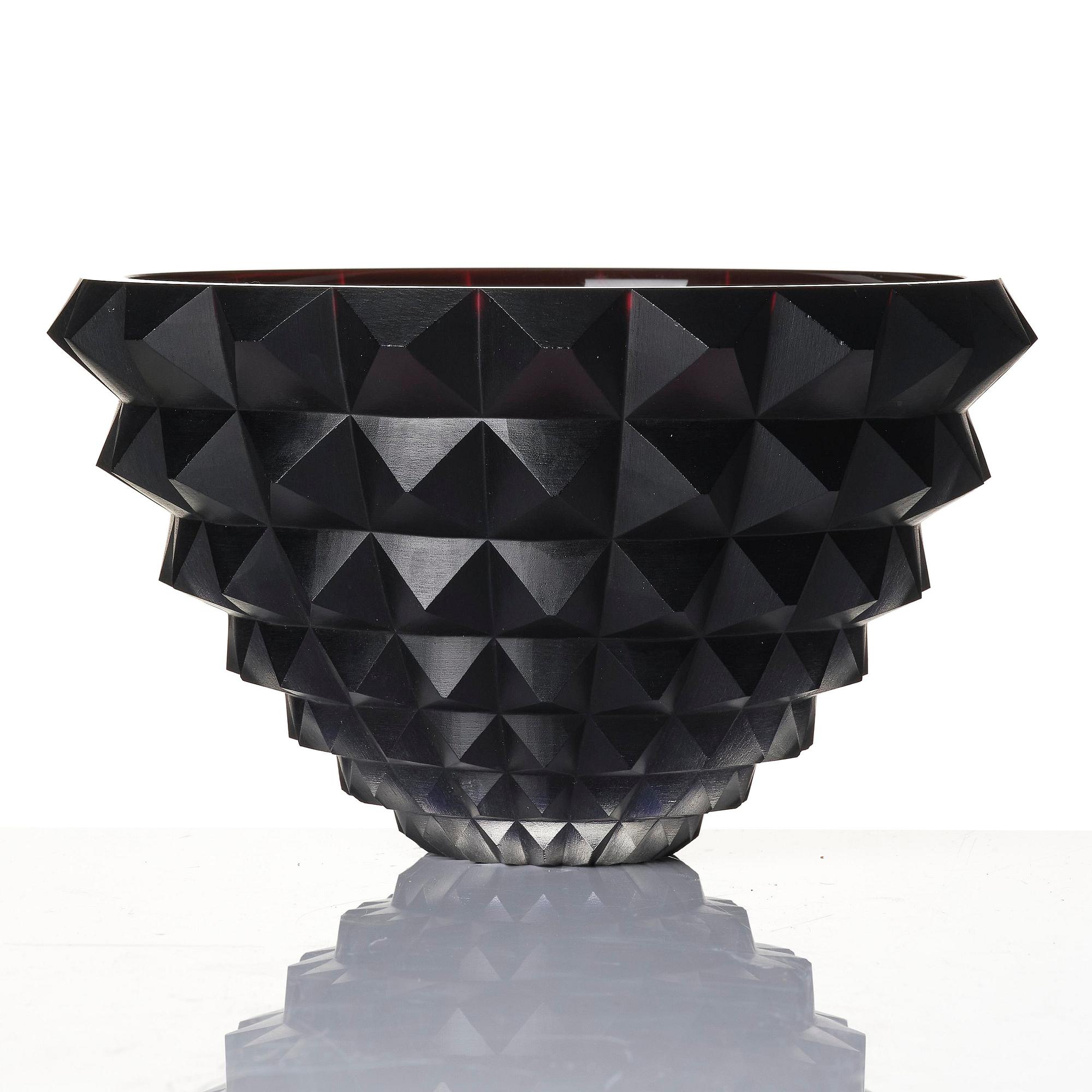 Mårten Medbo, skål, "Core", glas, Ajeto, Nový Bor, Tjeckien, 2010.