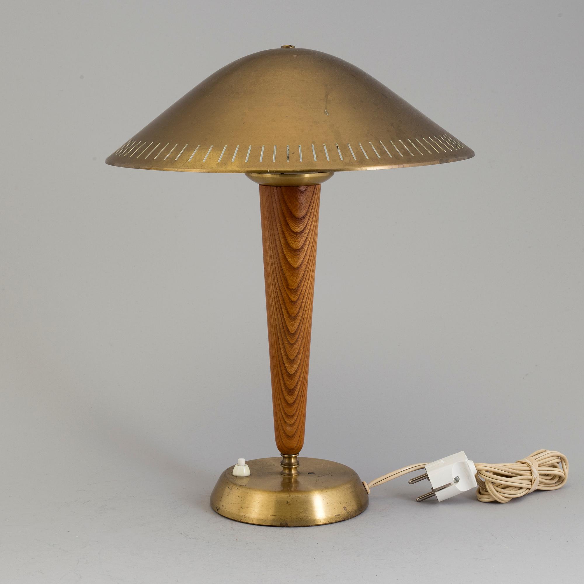 a ASEA table light from the middle of the 20th century.