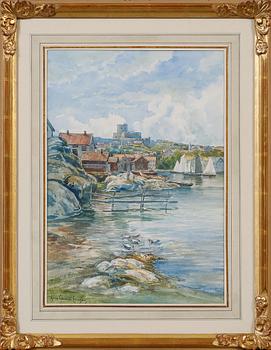 ANNA GARDELL-ERICSON, akvarell, signerad.