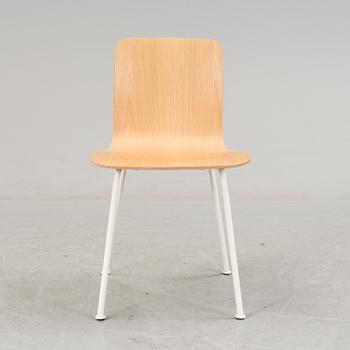 JASPER MORRISSON, a 'Hal Tube' oak chair from Vitra.