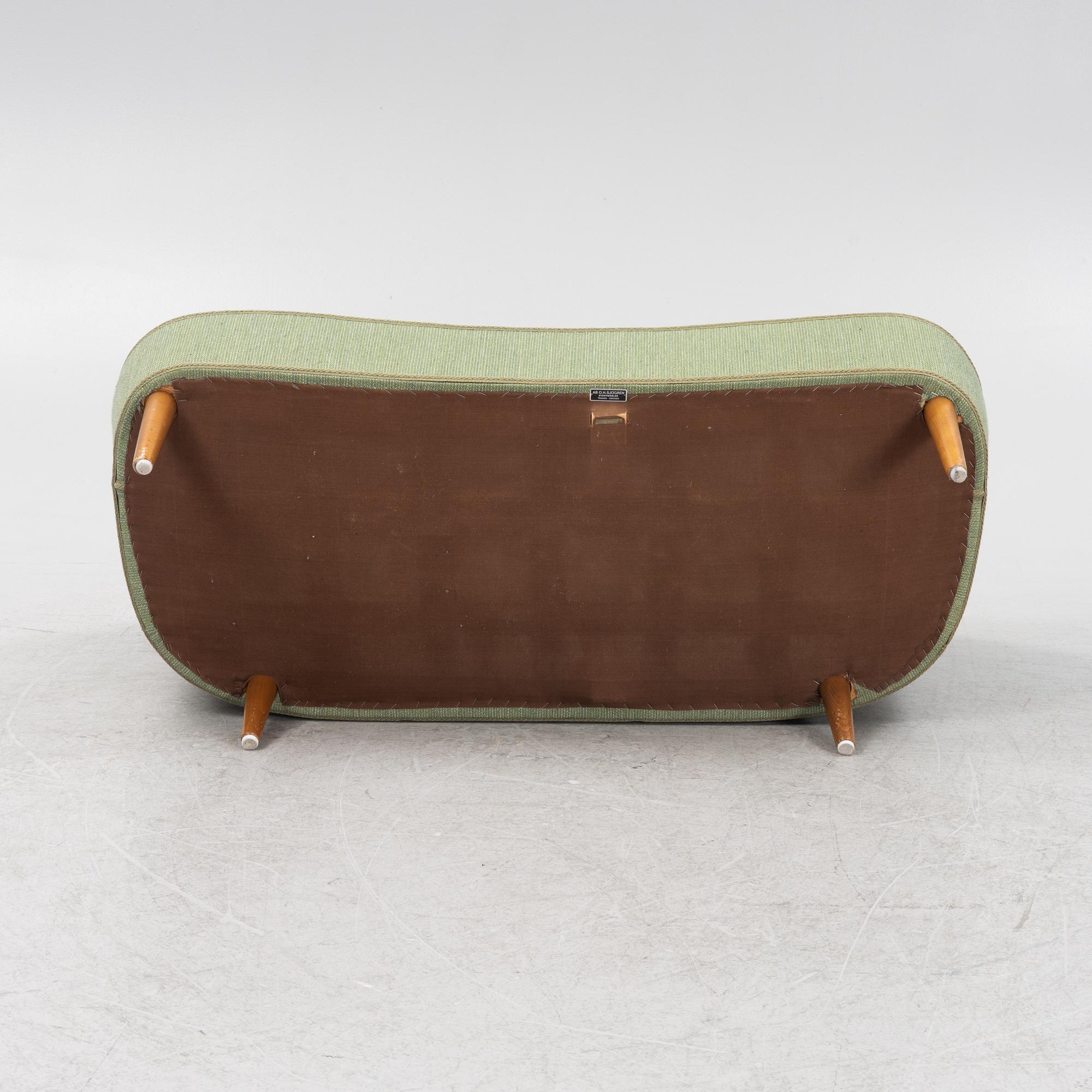 Carl Malmsten,  soffa, "Lillsoffan", OH Sjögren, 1900-talets andra hälft.