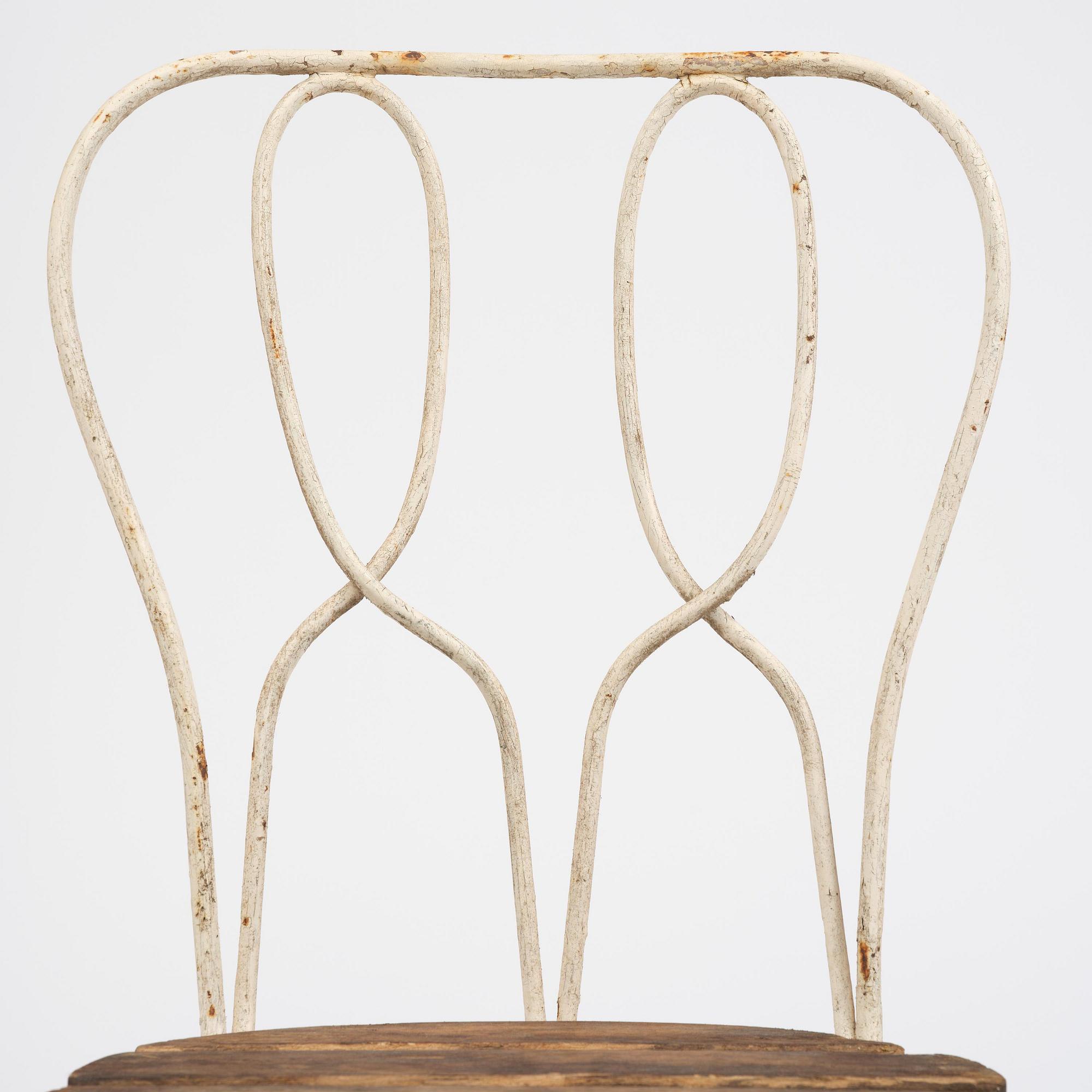 Hans Bergström, a five-piece garden furniture set, ateljé Lyktan, Åhus, 1940s-50s.