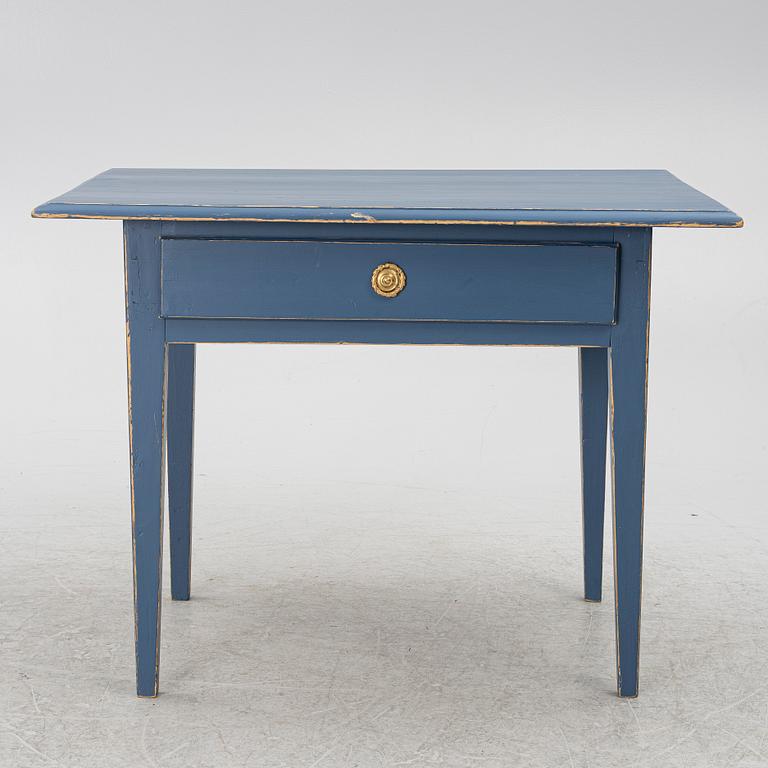 Table, Gustavian style, second half of the 19th century.