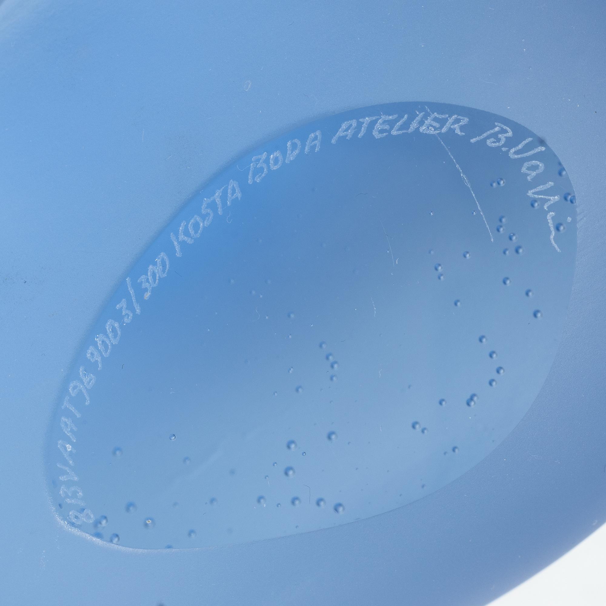 Bertil Vallien, skulptur, Kosta Boda Atelier.