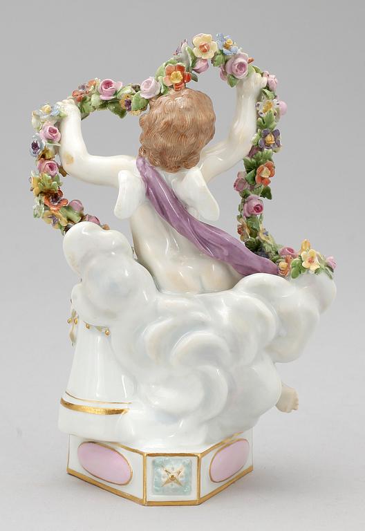 FIGURIN, porslin, Meissen, omkring år 1900.